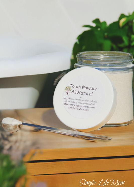 BULK TOOTH POWDER - charcoal, re mineralizing, tooth whitening, bentonite clay, calcium, essential oils, fluoride free